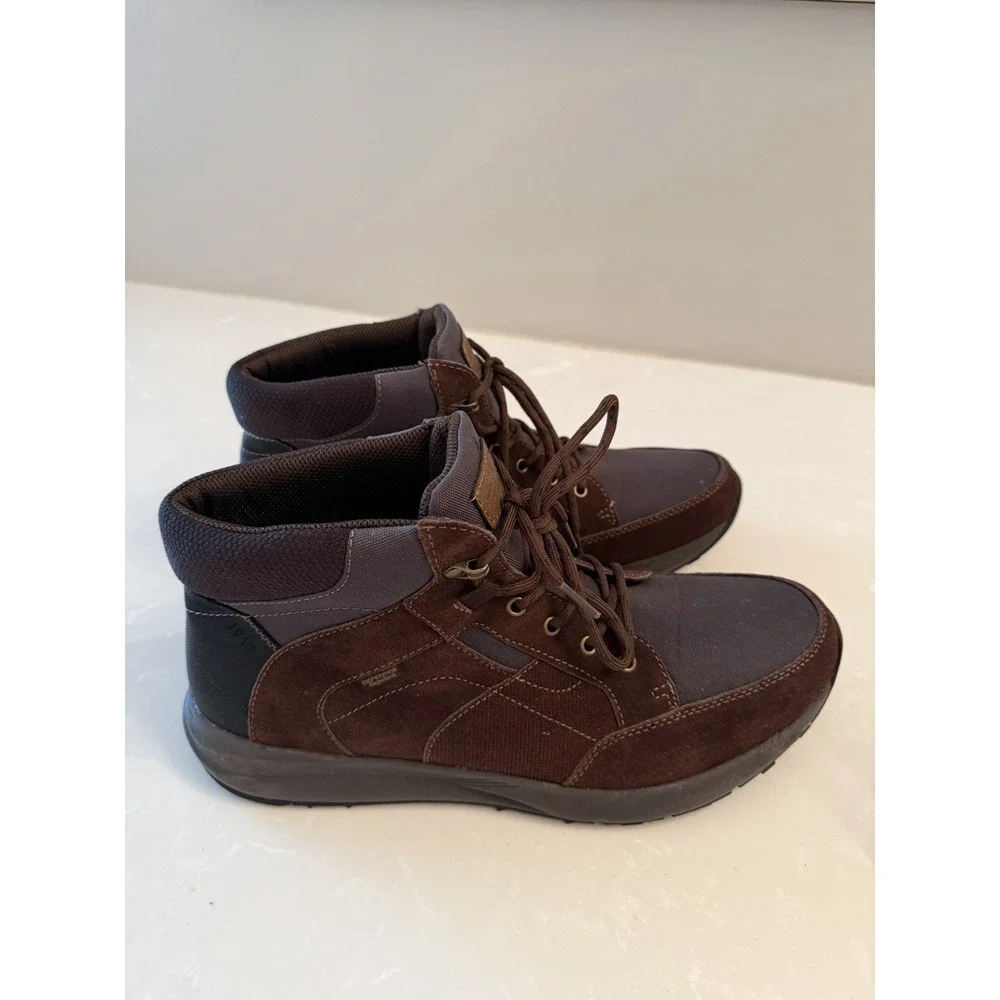 NUNN BUSH Excursion Leather Hiking Boots Comfort Gel Men's Size 14